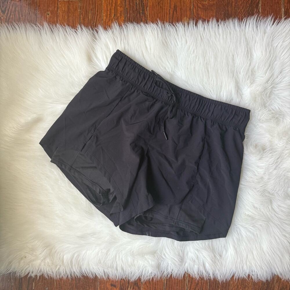 Avia Black Lined Running Shorts size medium